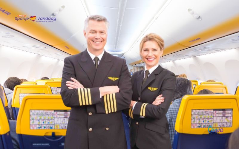 Geannuleerde Ryanair vluchten vanwege staking Belgische piloten