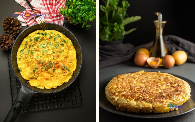 Ken jij het verschil tussen een Franse en een Spaanse tortilla?