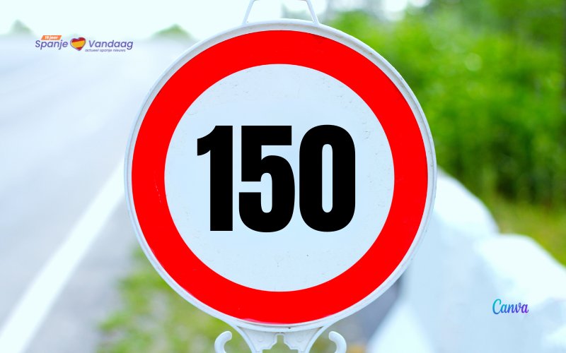 Gaat Spanje ook de maximumsnelheid verhogen naar 150 km per uur?
