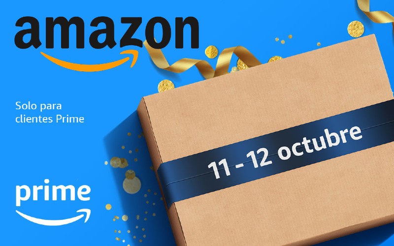 Kortingsfestival tijdens Amazon Prime Days op 10 en 11 oktober in Spanje