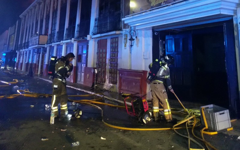 Zes doden en meerdere gewonden bij brand in discotheken in Murcia