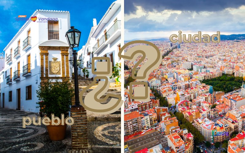 Dorpen en steden in Spanje: wat is het verschil en hoeveel zijn er?