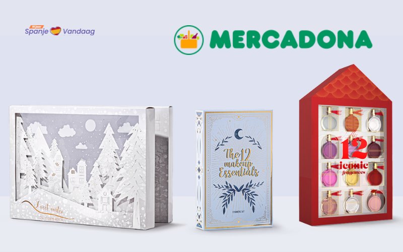 NIEUW: Mercadona’s kits en adventskalender met make-up en parfum producten