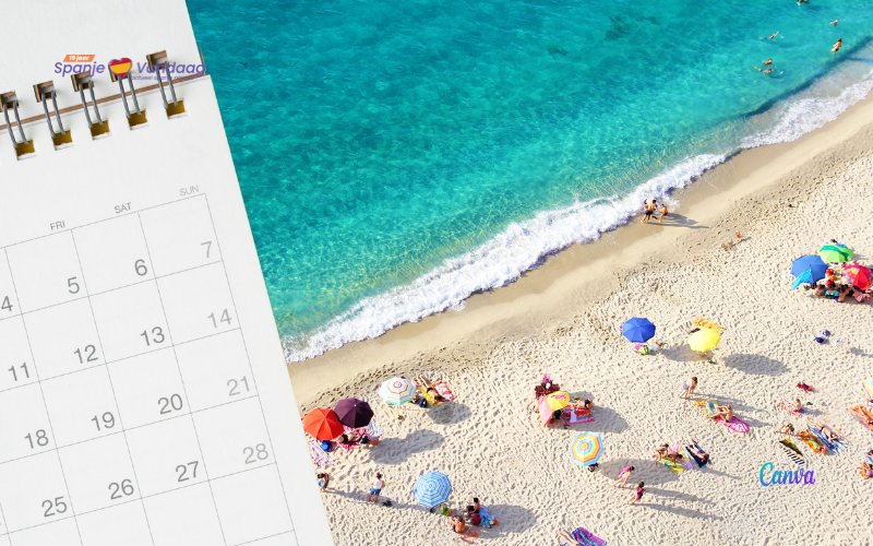 Moeten de Spanjaarden vanwege klimaatverandering in juli vakantie vieren?