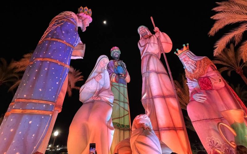 Monumentale Guinness-record kerststal van Alicante krijgt nieuwe bestemming