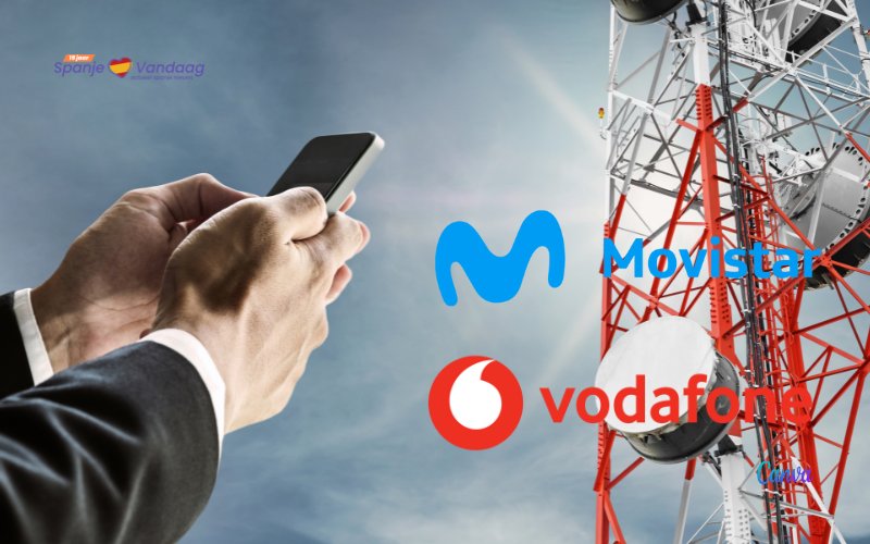 Telecomproviders Movistar en Vodafone verhogen tarieven in 2024 in Spanje