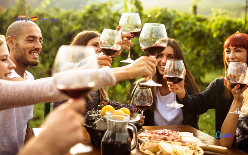 Het wijntoerisme brengt 2,5 miljoen toeristen naar Spanje