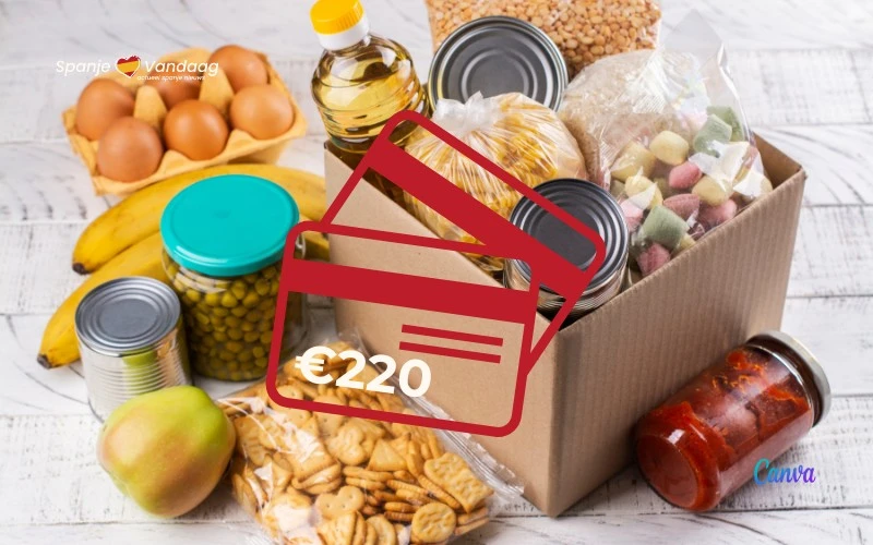 Kwetsbare gezinnen krijgen betaalkaarten tot 220 euro in plaats van voedselpakketten in Spanje