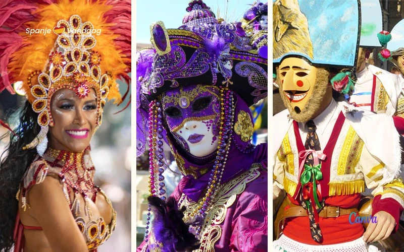 Wanneer is het weer carnaval in Spanje en waar wordt dat gevierd?
