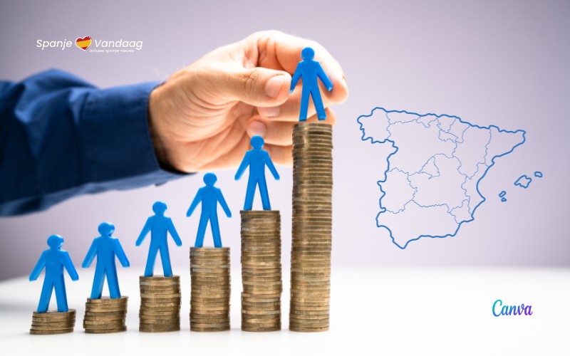 Minimumloon in Spanje in 2024 omhoog naar 1134 euro