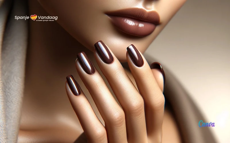 Vijf nagellak kleuren voor korte nagels die in Spanje populair zijn in