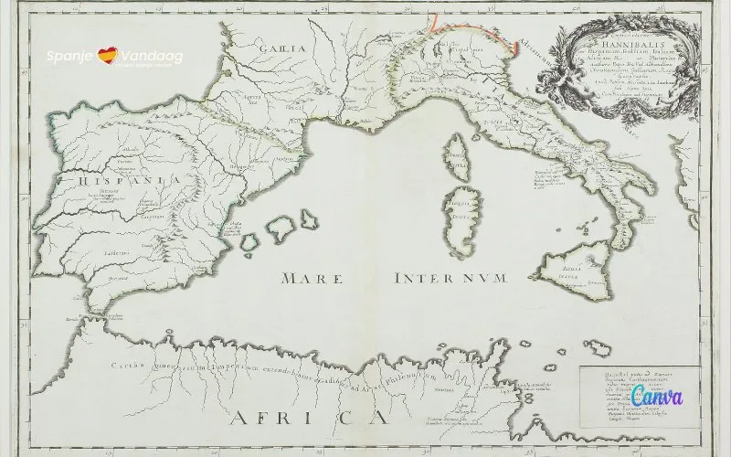 De oorsprong van de naam 'Middellandse Zee' en het Iberisch schiereiland