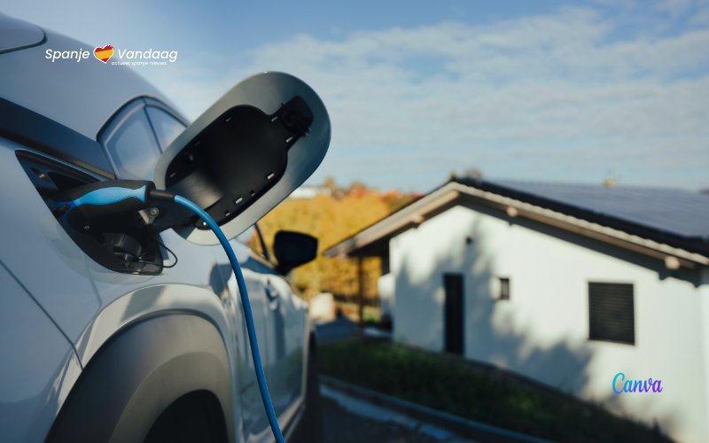 Minder dan de helft van de Spaanse woningen kan een oplaadpunt voor elektrische auto's installeren