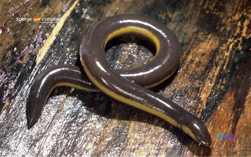 In Spanje zeldzame wormsalamanders gevonden op de Canarische Eilanden