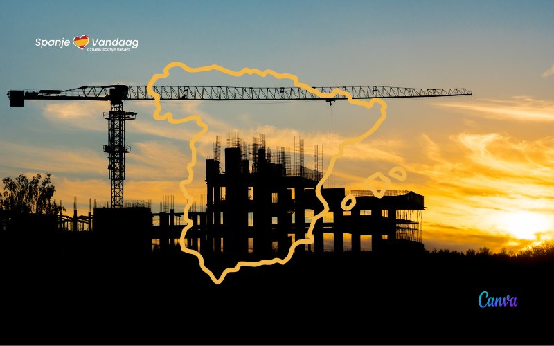De nieuwbouw in Spanje daalt met 1.000 minder woningen in 2023