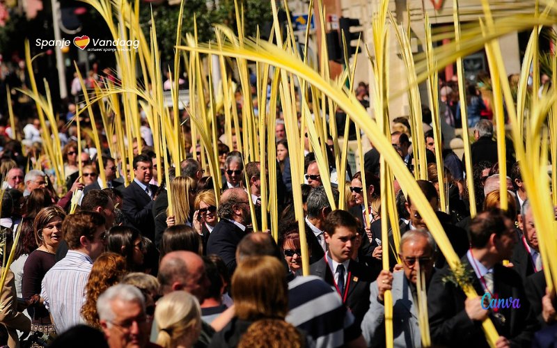 De traditie van palmbladeren met Pasen in Spanje en wat is de rol van Alicante?