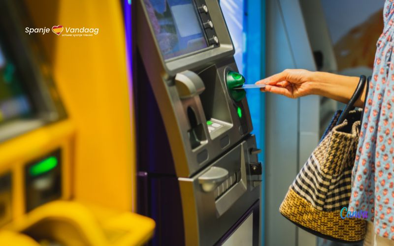 Wat is het nieuwe maximale bedrag dat je bij een geldautomaat kunt opnemen in Spanje?