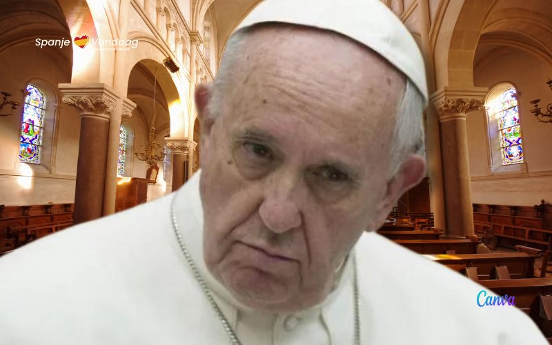 Paus Francisco bekritiseert Spaanse priesters die bidden voor zijn dood