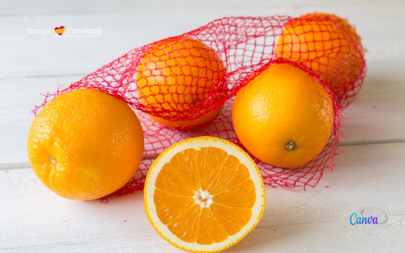 Waarom zijn de sinaasappels in Spanje altijd verpakt in een rood net?
