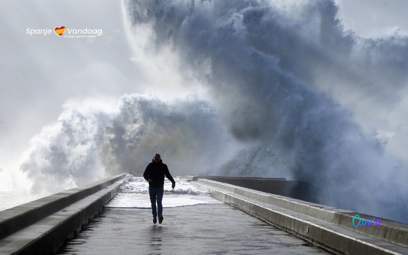 Storm 'Nelson' eist levens van vier mensen waaronder toeristen in Spanje