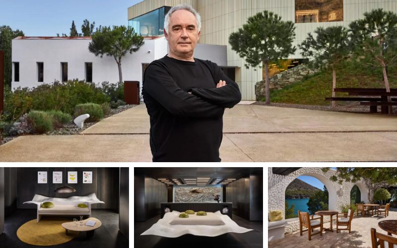 Chef Ferran Adrià onthult zijn nieuwste creatie: overnachting bij elBulli1846