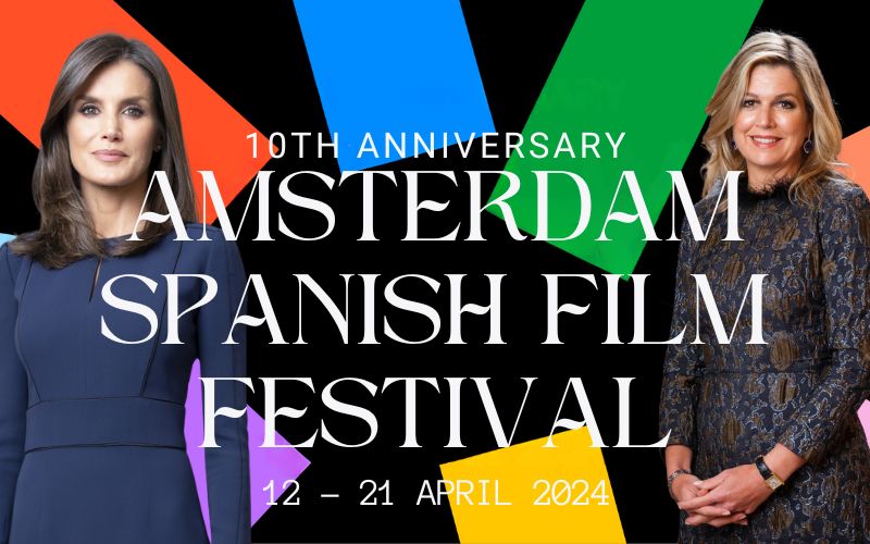 Nederlandse en Spaanse koninginnen Máxima en Letizia samen op Spaans filmfestival