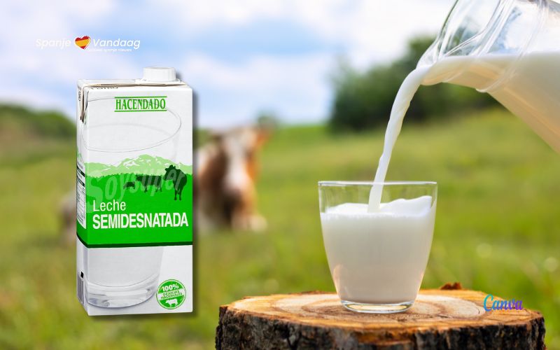 Mercadona heeft de beste halfvolle melk van Spanje
