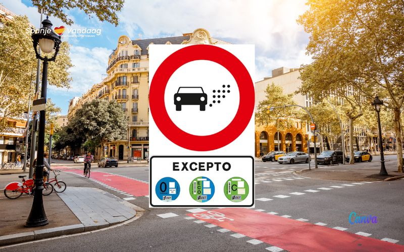 Catalonië verbiedt toegang tot milieuzones voor auto's met milieusticker B vanaf 2026