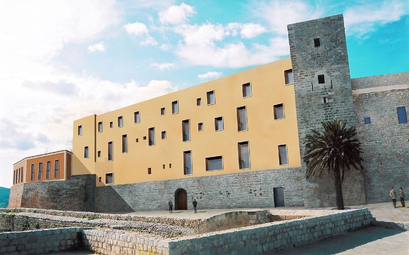 Het Parador-hotel van Ibiza gaat in 2025 eindelijk open