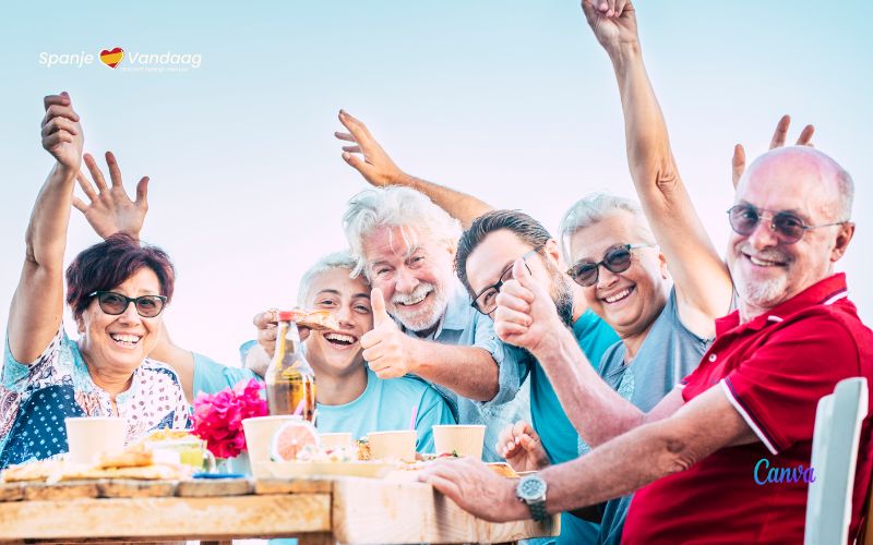Is Spanje het gelukkigste land ter wereld voor mensen ouder dan 60 jaar?