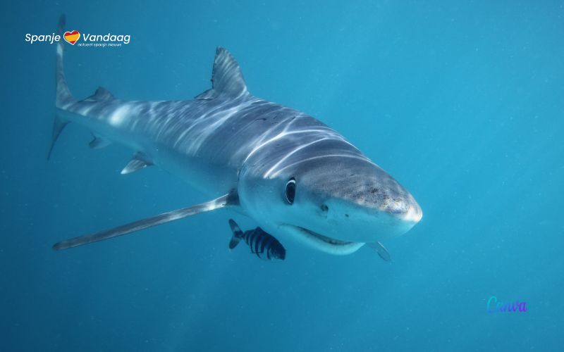 Zwemverbod bij strand op Baleareneiland Menorca vanwege haai