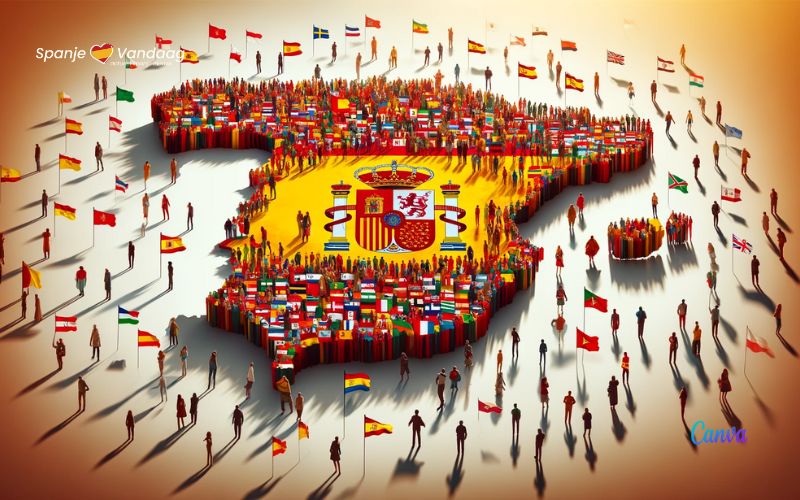Spanje heeft een recordaantal van 48,7 miljoen inwoners