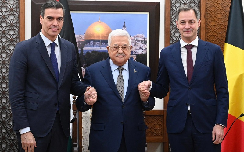 Op 21 mei erkent Spanje samen met andere landen de Palestijnse staat
