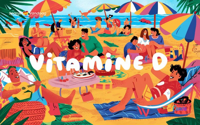 Spanje is het land van de meeste zonuren maar ook met een groot vitamine D-gebrek