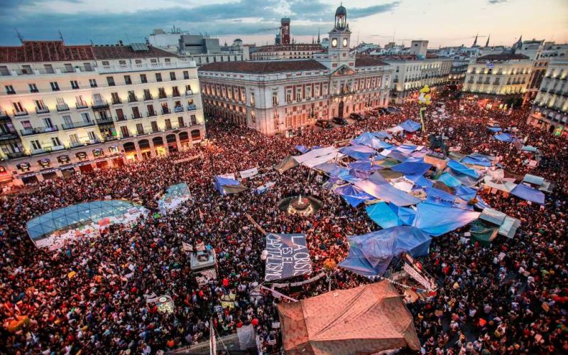 Spanje denkt terug aan de 15-M beweging van tien jaar geleden in mei 2011