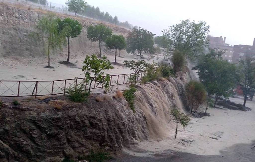 Veel regen en overstromingen door slecht weer in Spanje