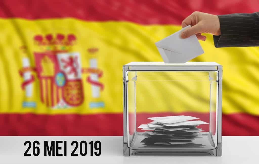 Als buitenlander stemmen bij de gemeente verkiezingen in 2019 in Spanje