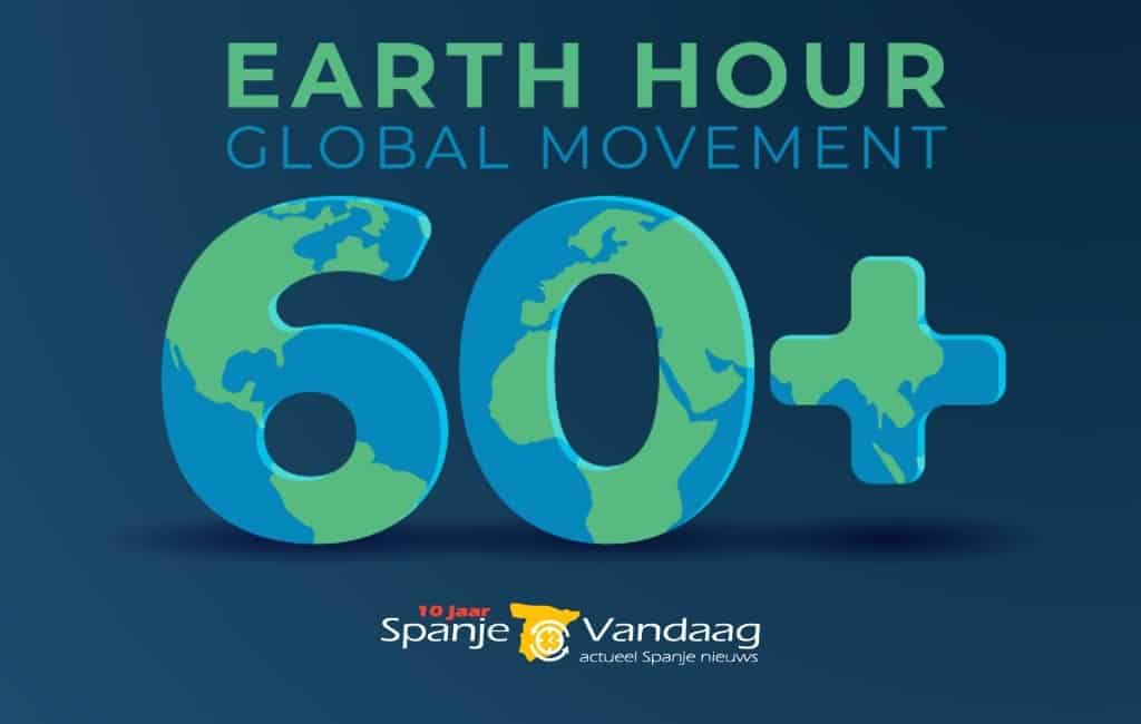 'Earth Hour' met 485 gemeenten in Spanje die dit jaar meedoen