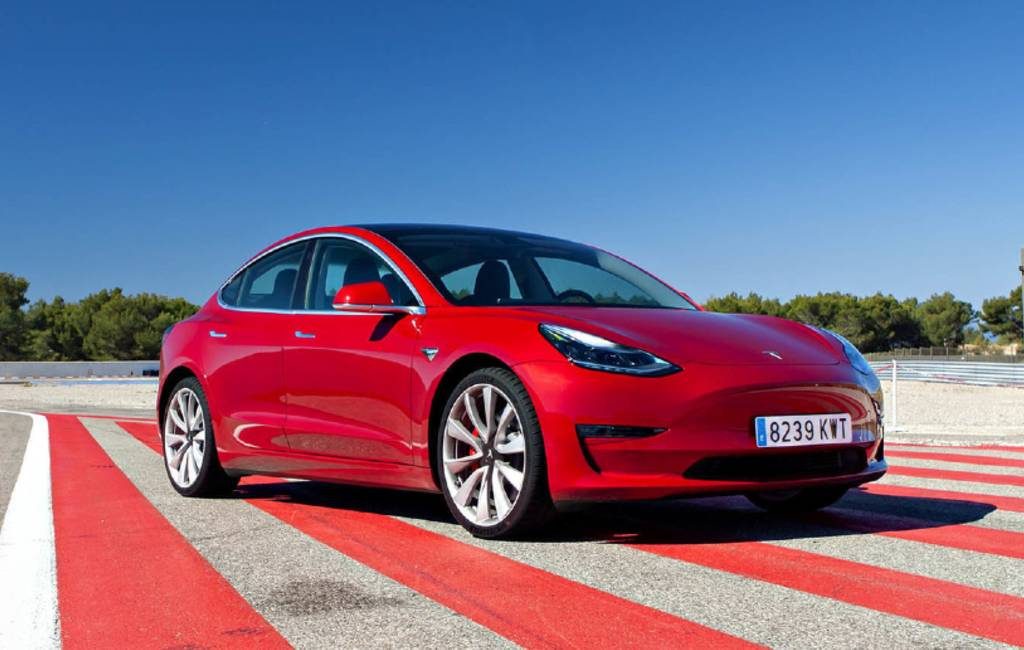 Hoge verkoop Tesla 3 model in Spanje dankzij pre-venta
