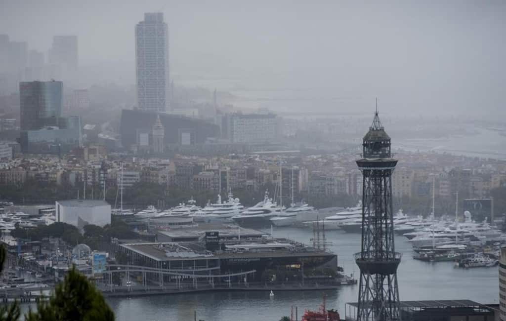 Regen zorgt voor problemen in Catalonië