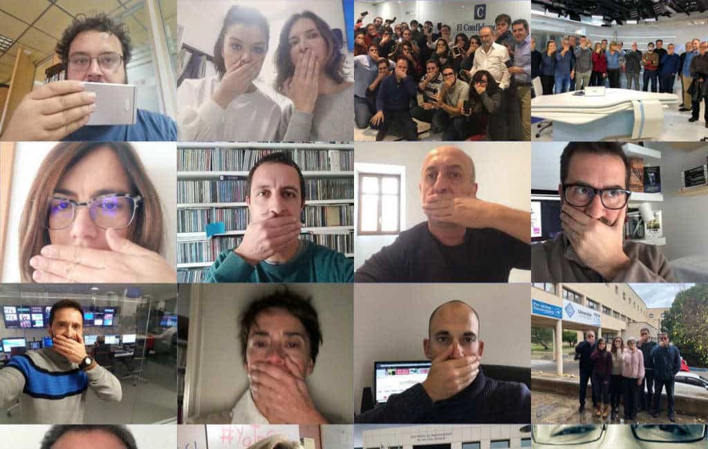 Journalisten Spanje klagen over acties tegen het beroepsgeheim