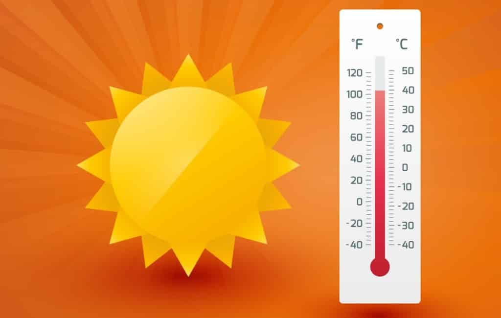 Hittegolf Spanje: hoogste temperatuur dinsdag was 38,2 graden
