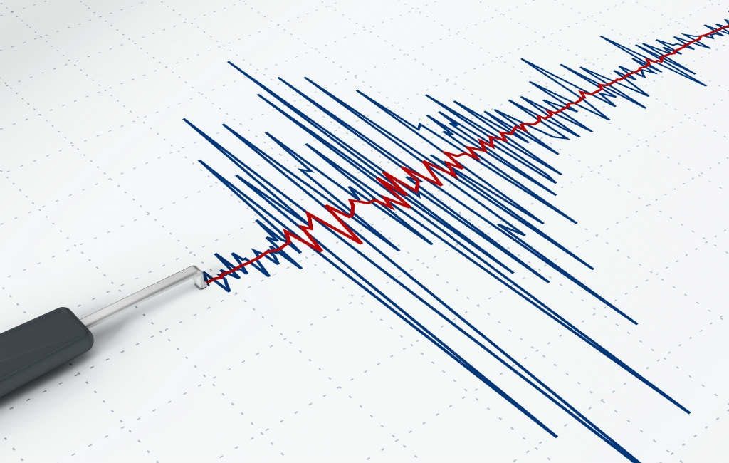 Aardbevingen geregistreerd aan de Costa Brava in Gerona