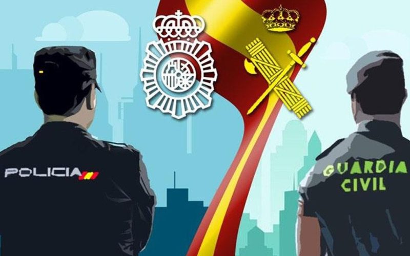 Spanje bereikt record aantal politieagenten van 156.400