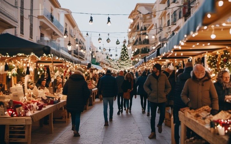 Kerstmarkten in de stad en provincie Alicante