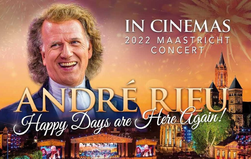 André Rieu in Maastricht nog tot 29 september in de bioscoop te zien in Spanje