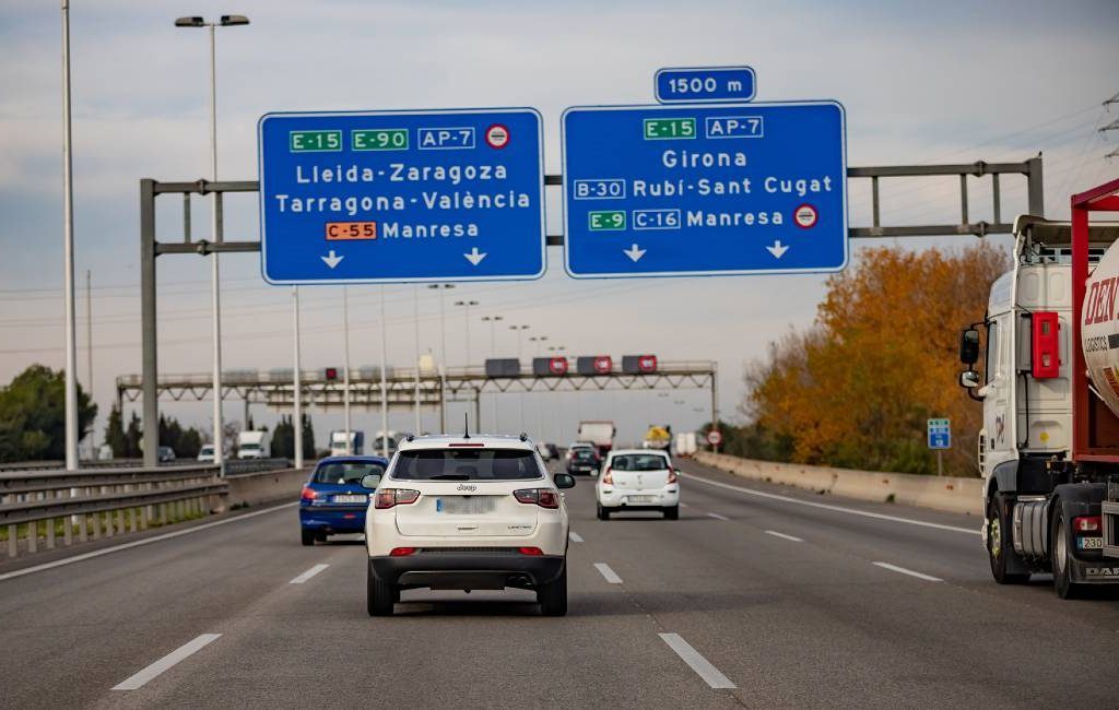 Catalaanse verkeersdienst wil dat de AP-7 snelweg snelheid verlaagd wordt tot 100 km/uur