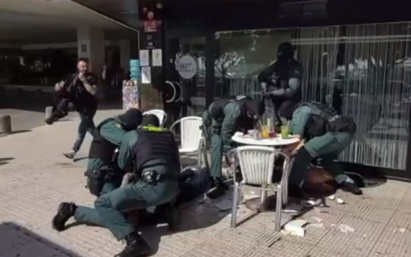Politie arresteert in 10 seconden twee Duitse criminelen op Mallorca