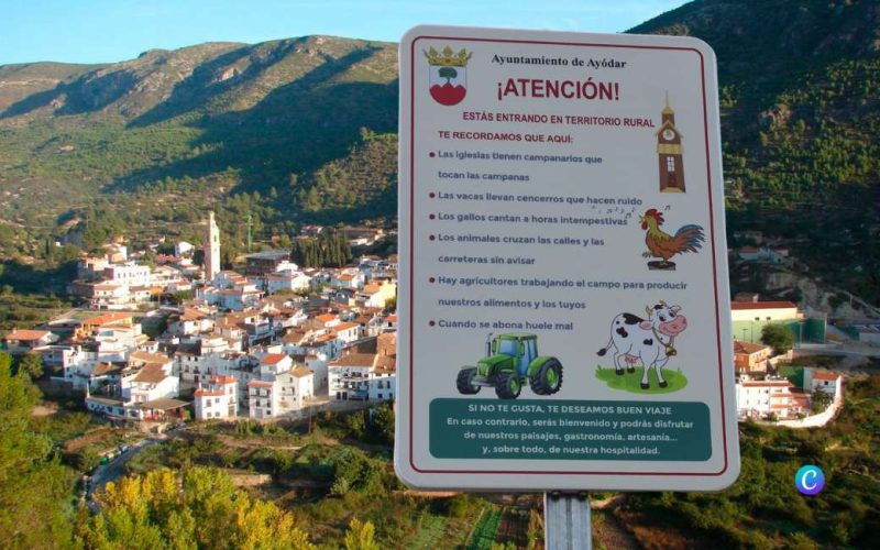 Dorp in Castellón: “Je betreedt landelijk gebied, als je het niet leuk vindt, goede reis!”