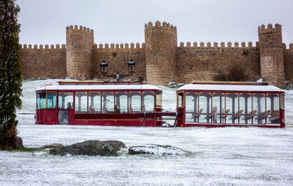 Vijf Spaanse steden waar de meeste sneeuw valt in december